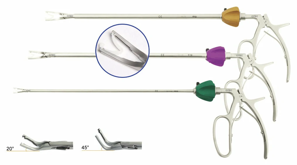 CITEC™ Polymer Clip Appliers, Polymer ligation system, Polymer Ligating Clips and Appliers is intended to deliver and close a ligating clip to ligate vascular or structure during laparoscopic surgery