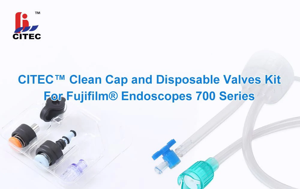 CITEC™ Clean Cap and Disposable Valves Kit For Fujifilm® Endoscopes 700 Series