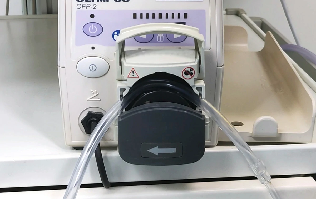 The Irrigation Tube (tube and accessories to accommodate various endoscopes and irrigation pumps) is intended to provide irrigation via sterile water supply during GI endoscopic procedures when used in conjunction with an irrigation pump.