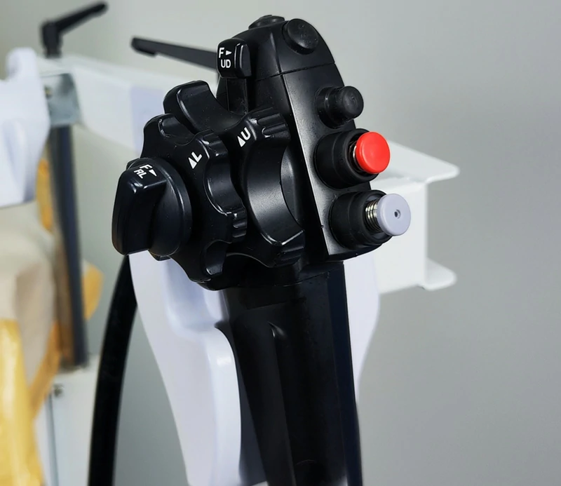 Disposable Gas Water Valve is intended to used in combination with GI endoscope to supply water and gas of carbon dioxide(CO2)