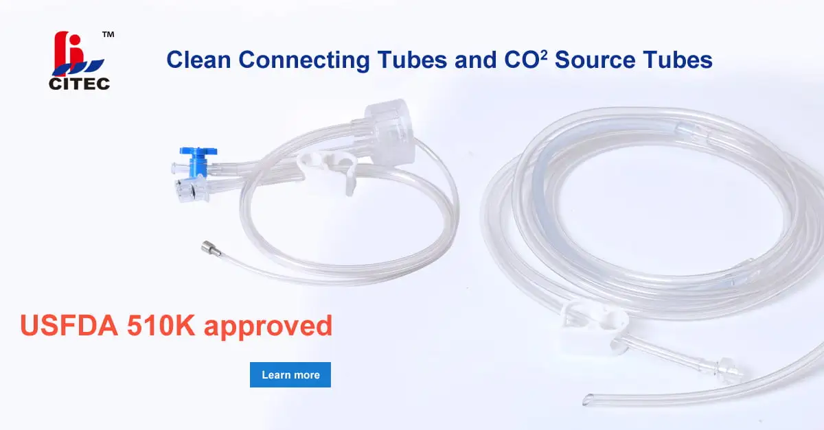 510(K) clearance of CITEC™ Clean Connecting Tubes and CO2 Source Tubes