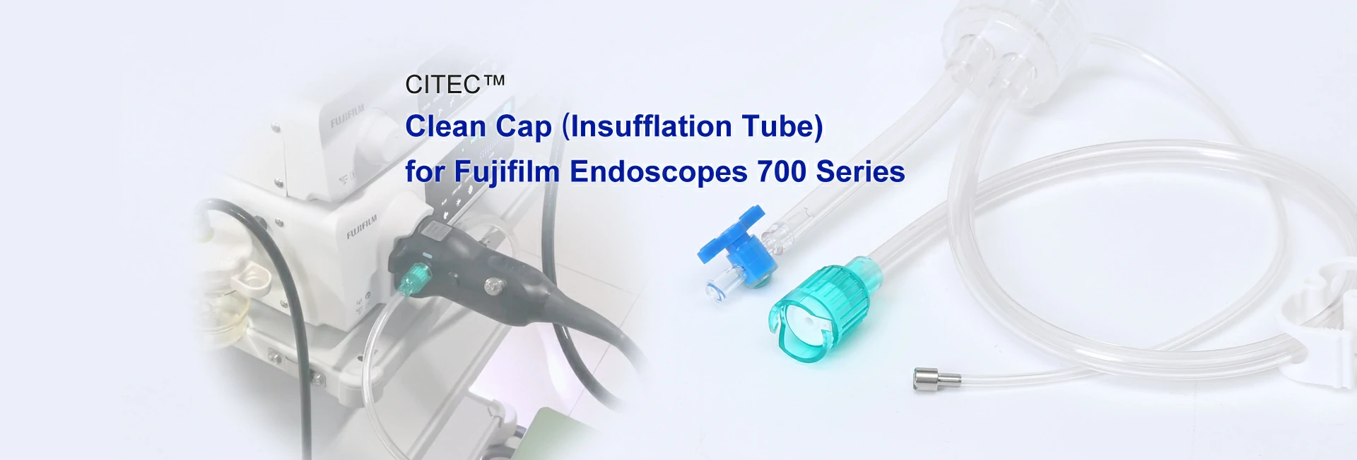CITEC™ Clean Cap | Insufflation Tube for Fujifilm Endoscopes 700 Series