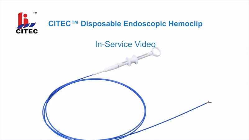 CITEC™ Disposable Endoscopic Hemoclip In-Service Video