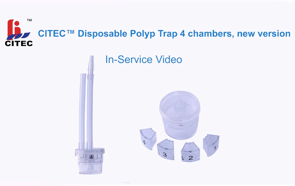 CITEC™ Disposable Polyp Trap 4 chambers, new version In-Service Video