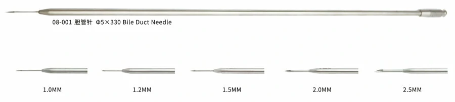 CITEC™ Bile Duct Needle 1.0 - 2.5mm, General Surgery Instruments, Reusable Laparoscopic Instruments
