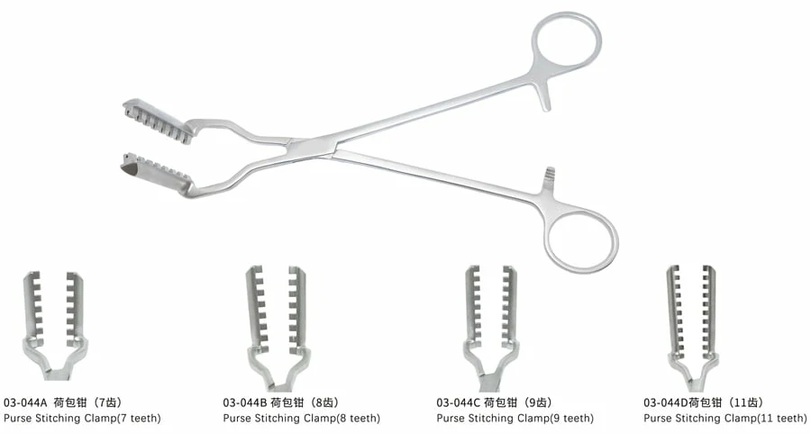 CITEC™ Purse Stitching Clamp, General Surgery Instruments, Reusable Laparoscopic Instruments