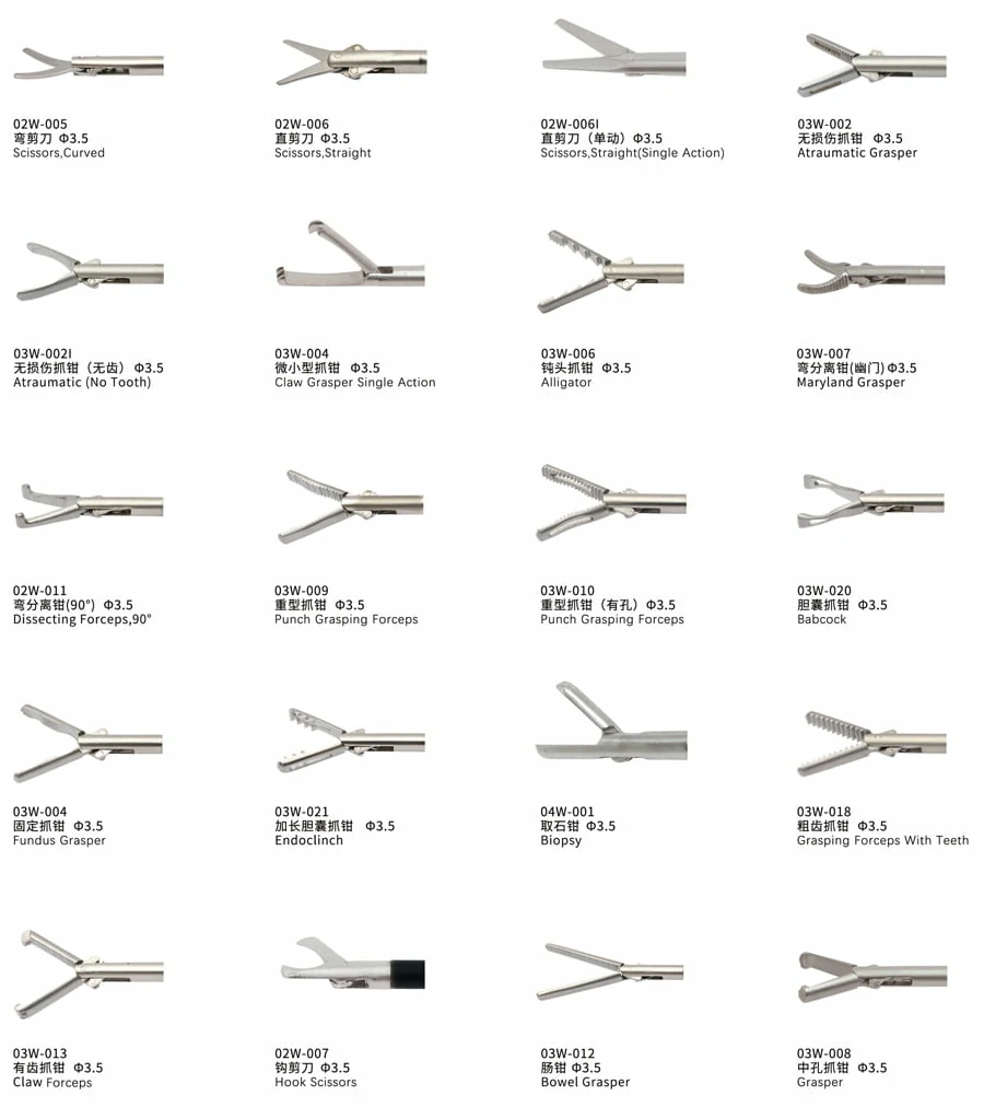 CITEC™ Pediatric Laparoscopic Surgery Instruments, Reducer, Needlie-Holding Froceps, Clip Applicator, Handle Grasping Forceps, Magnetic Trocar, Flap Valve Trocar, Ballpoint-Electrode, Dissecting Froceps, Straight, Toothed Grasper, Scissors,Curved, Alligator, Babcock, Reusable Laparoscopic Instruments